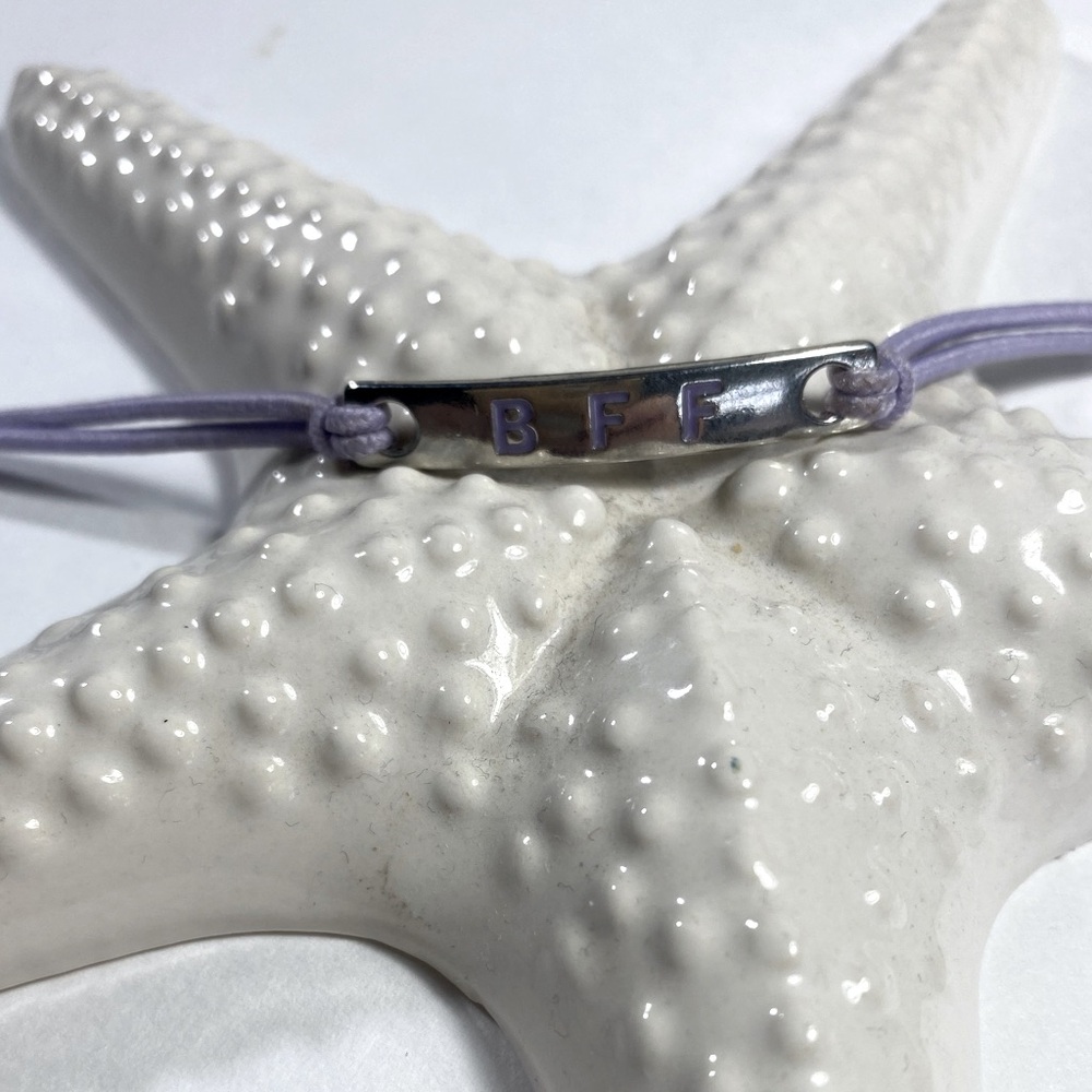 BFF Bracelet with purple straps